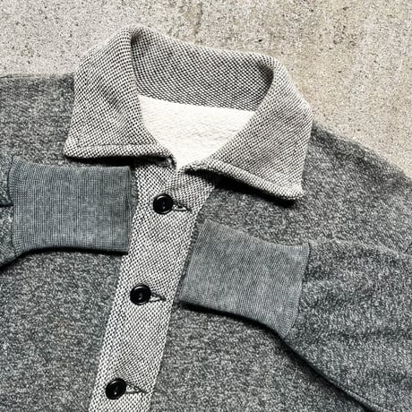 1950's Unknown Salt&Pepper Sweat Cardigan