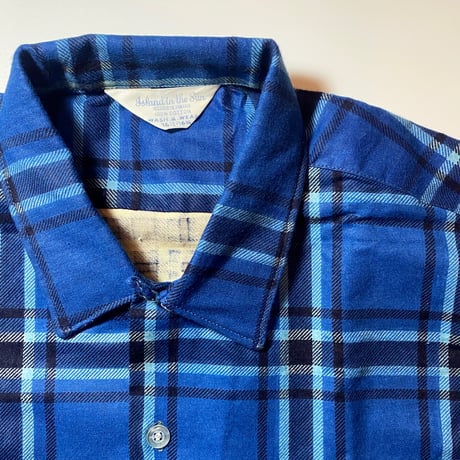 1960's Island in the Sun Flannel L/S Shirt Deadstock