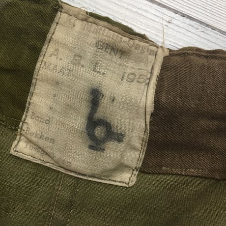 1950's Belgie Bruch Pattern Over Trousers