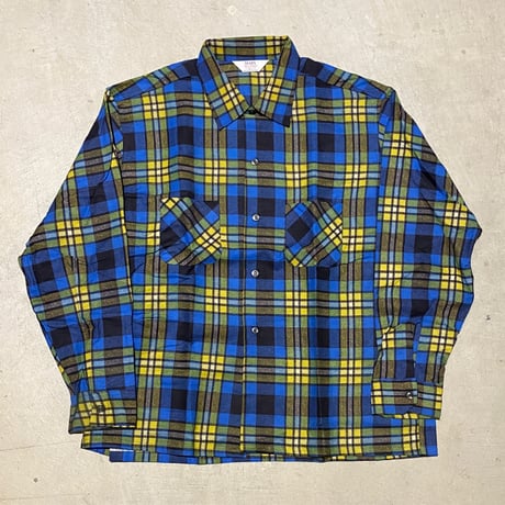 1960's SEARS Flannel L/S Shirt Deadstock