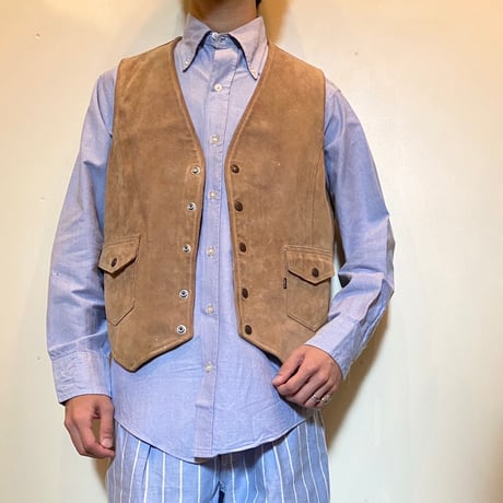 1970's Levi's Suede Leather Vest