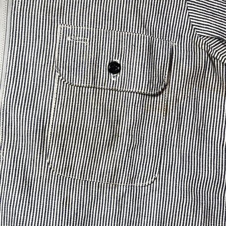 1960's SWEET-ORR Hickory Pullover S/S Shirt Deadstock