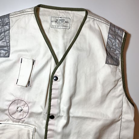 1980's US.NAVY LIFE PRESEVER Vest