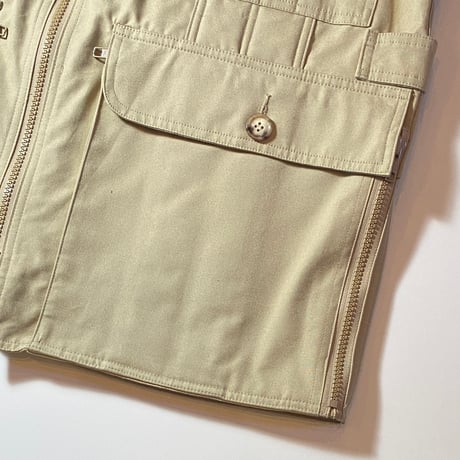 1990's Willis&Geiger Safari Hunter Photographer Vest Deadstock