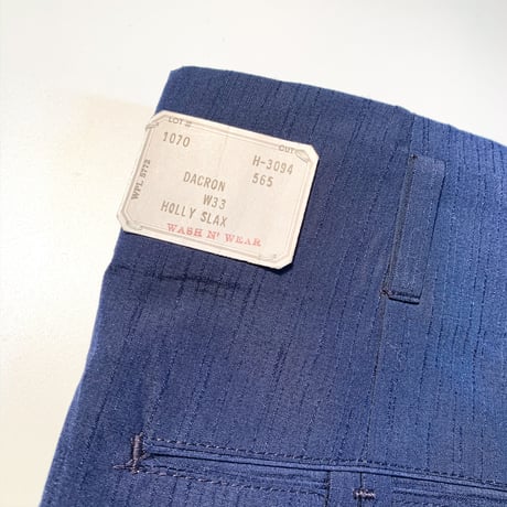 1950〜60's Unknown Slacks Deadstock