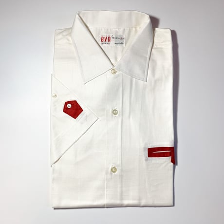 1960's B.V.D. Rayon S/S Shirt Deadstock