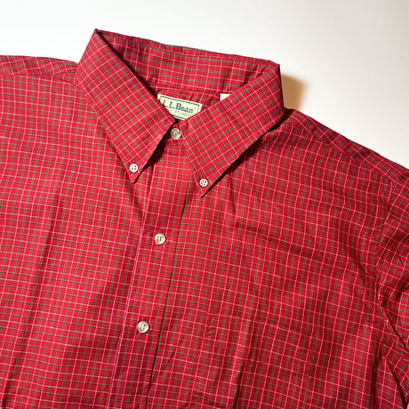 1980〜90's L.L.Bean L/S Shirt Deadstock