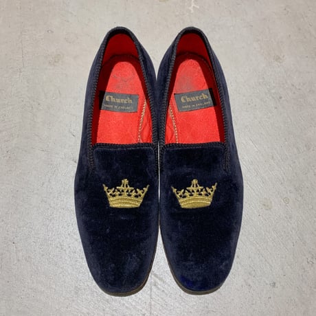 1990's〜 Church Velvet Shoes