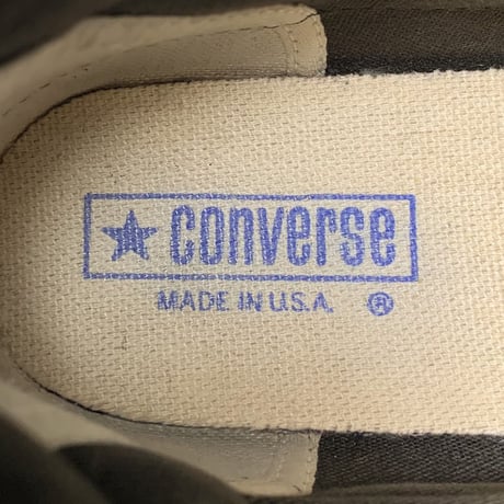 1980's CONVERSE ALL STAR Leather Hi