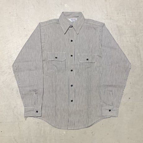 1980's〜 FIVE BROTHER Hickory L/S Shirt Deadstock