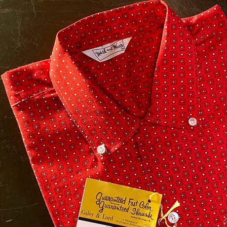 1960's Wash and Wear L/S Shirt Deadstock