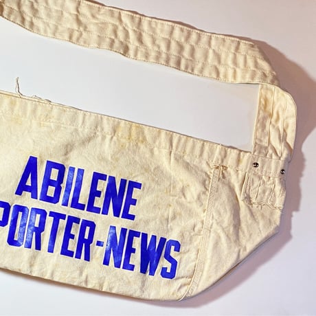 1960's Unknown Newspaper Bag