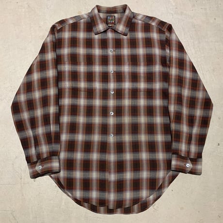 1960's McGREGOR Rayon L/S Shirt