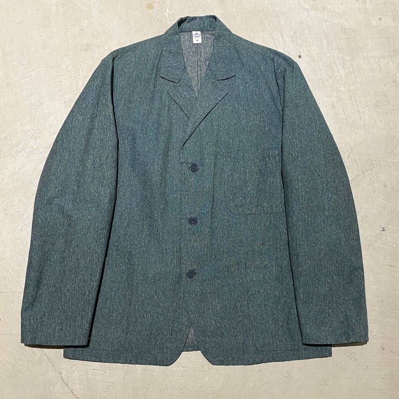 1950's NUNDA Green Chambray Work Jacket Deadsto 1950's NUNDA Green Chambray Work Jacket Deadsto