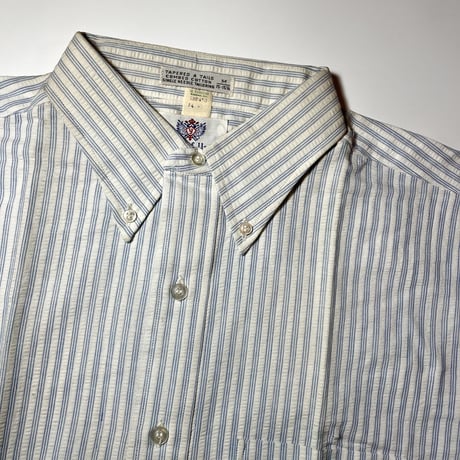 1960's House of Yorke Seersucker S/S Shirt Deadstock