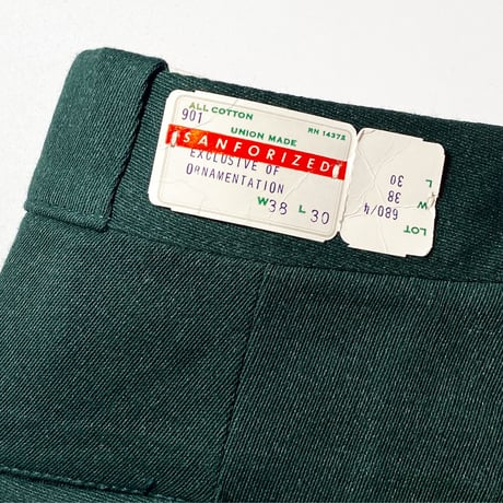 1960's 5 BROTHER Whipcord Trousers Deadstock