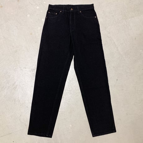 1990's Levi's 550 Black Denim Pants Deadstock