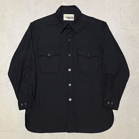 1950's US.NAVY CPO Wool L/S Shirt