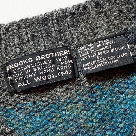 1970〜80's BROOKS BROTHER Sweater