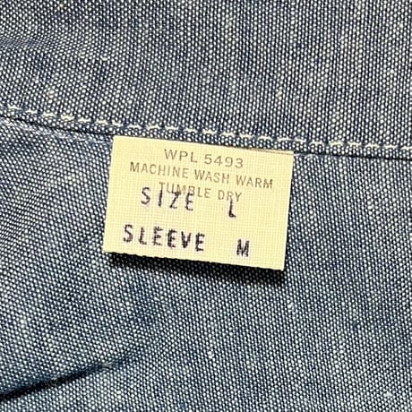 1970's DEE CEE Chambray L/S Shirt Deadstock