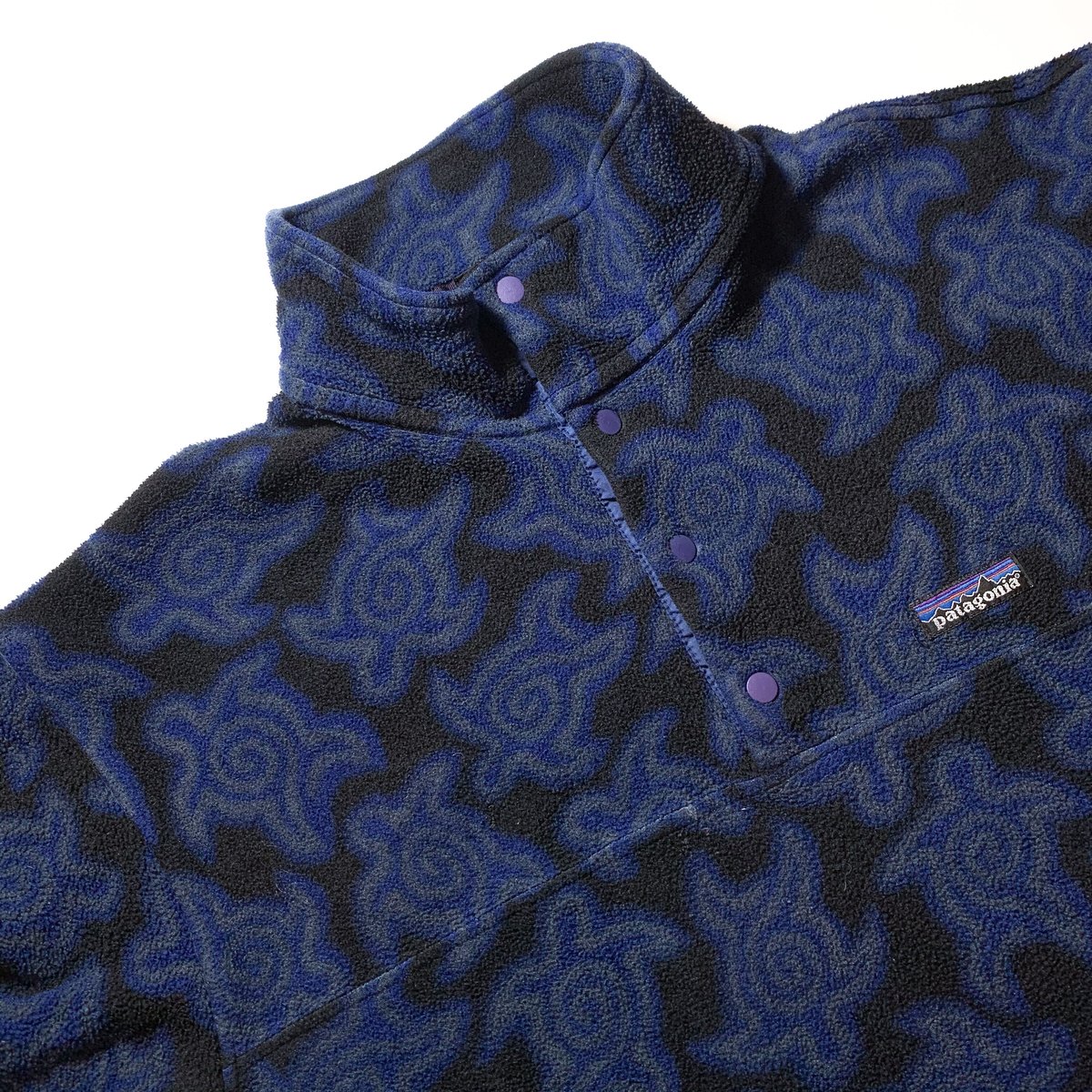 1990's Patagonia Synchilla Fleece Snap-T Zen Tu 1990's Patagonia Synchilla Fleece Snap-T Zen Tu