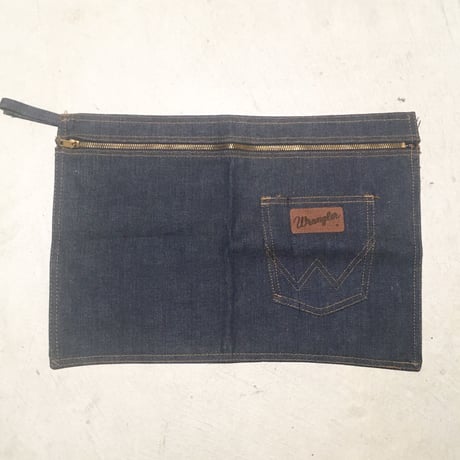 1970's Wlangler Denim Pouch