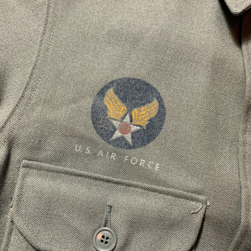 50s U.S. AIR FORCE A-1B ウールジャケット ミリタリー M 50s U.S. AIR FORCE A-1B ウールジャケット ミリタリー M