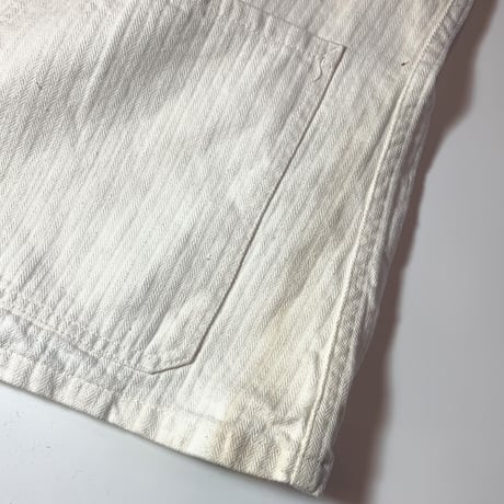 1950〜60's French Unknown Herringbone Twill Jacket