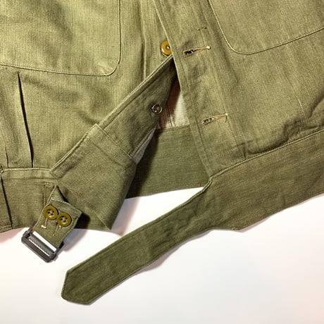 1950's British Army Green Denim Jacket