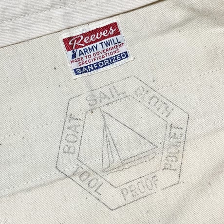 1950's DEMANDER Chino Trousers Deadstock