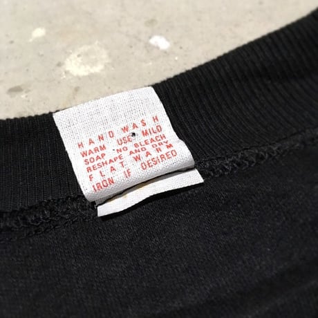 1980's Unknown Black Sweat Deadstock