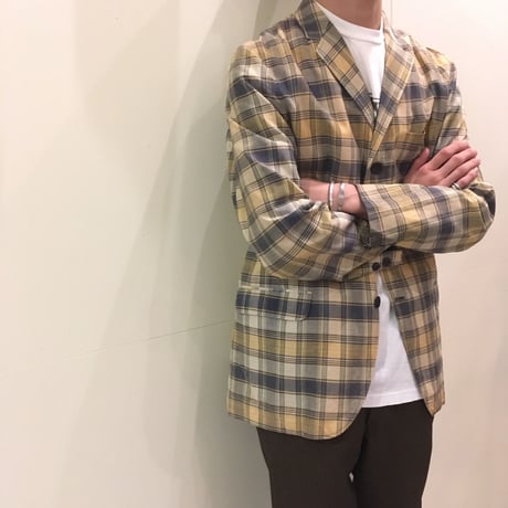 1960's Unknown Indian Madras Tailored Jacket