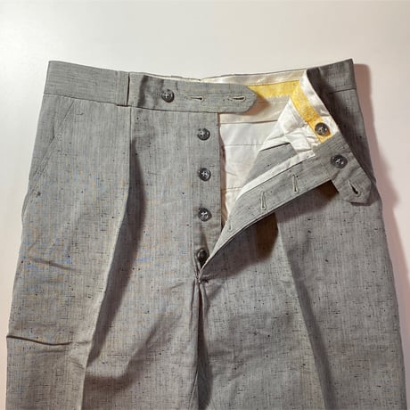 1960's Avaner SPORTS Cotton Slacks Deadstock