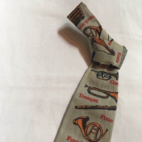 1960's Rooster Cotton Necktie