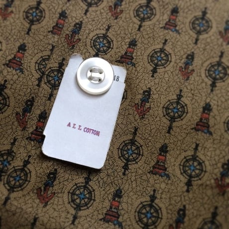 1960's THE WOOL SHOP S/S Shirt Deadstock