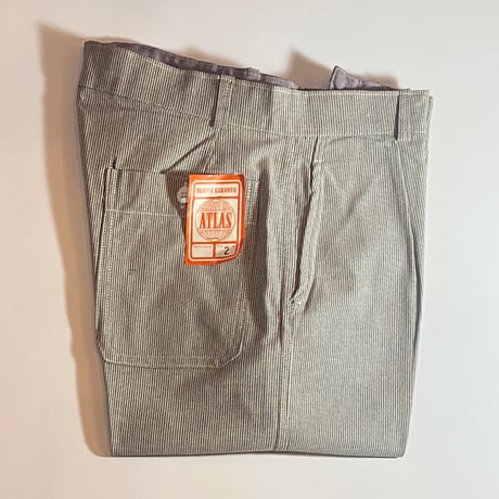 1960's ATLAS Pin Stripe Trousers Deadstock