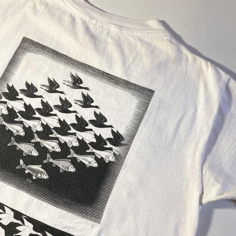 1990's SOF TEE M.C.ESCHER Printed Tee