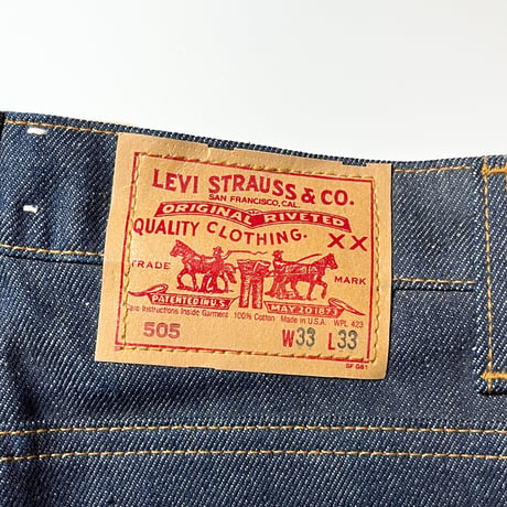 1980's Levi's 505 Denim Pants Deadstock