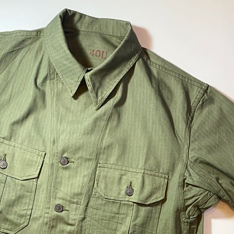 1940's US.ARMY M-41 Herringbone Jacket Deadstock