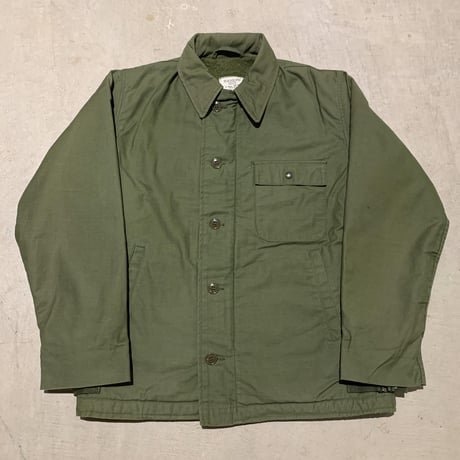 1980's US.NAVY A-2  Deck Jacket