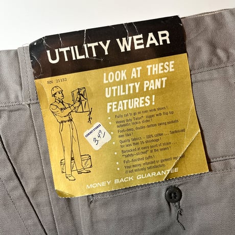 1960's McNAIR Chino Trousers Deadstock