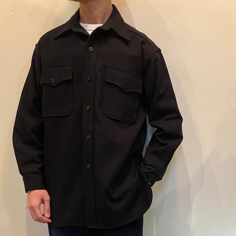 1950's US.NAVY CPO Wool L/S Shirt