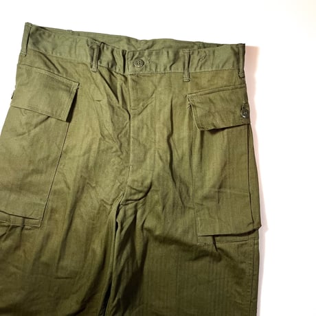 1940's US.ARMY M-43 Herringbone Trousers Deadstock