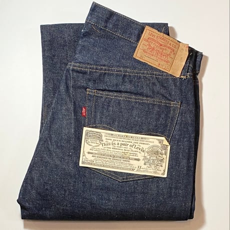 1970's Levi's 501 66 Single Denim Pants Deadstock