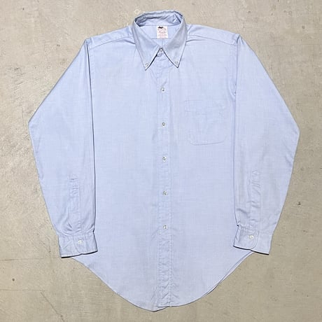 1970〜80's Brooks Brothers Herringbone L/S Shirt