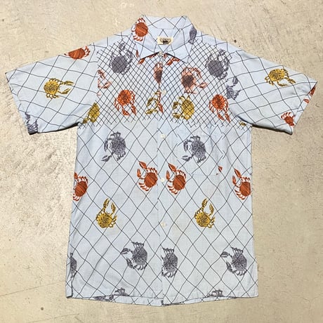 1960's ARROW Rayon S/S Shirt