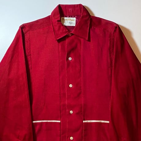 1960's TOWN TOPIC Corduroy L/S Shirt Deadstock