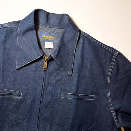 1970's OSHKOSH Denim Work Jacket Deadstock
