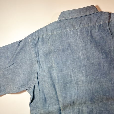 1960's Unknown Chambray L/S Shirt Deadstock