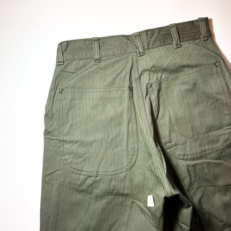 1940's USMC P-41 Herringbone Trousers Deadstock